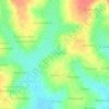 Bugengi topographic map, elevation, terrain