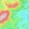 Chez Chavas topographic map, elevation, terrain