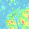 Hamburgsund topographic map, elevation, terrain