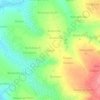 Buyuni topographic map, elevation, terrain
