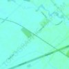 Richardson topographic map, elevation, terrain