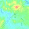 Oakland topographic map, elevation, terrain