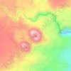 Yanamauras topographic map, elevation, terrain