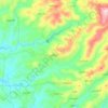 Dureikish topographic map, elevation, terrain