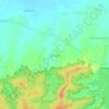 Sidorejo topographic map, elevation, terrain