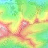 Gantrisch topographic map, elevation, terrain