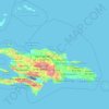 Espaillat topographic map, elevation, terrain