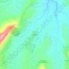 Makeoane topographic map, elevation, terrain