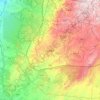 ad-Dhahiriya topographic map, elevation, terrain