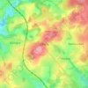 Offaing topographic map, elevation, terrain