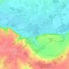 Grand Pré de la Vallée topographic map, elevation, terrain