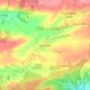 Senzeille topographic map, elevation, terrain