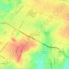 Loma Encantada topographic map, elevation, terrain