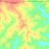 Hamptonville topographic map, elevation, terrain