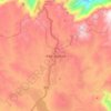 Debark topographic map, elevation, terrain