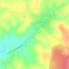 Cabeza de la Cerda topographic map, elevation, terrain