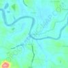 Pulamanthole topographic map, elevation, terrain