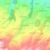 Plantungan topographic map, elevation, terrain