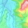La Tuilerie topographic map, elevation, terrain