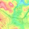 Sandy Hook topographic map, elevation, terrain