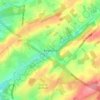 Emptinne topographic map, elevation, terrain