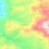Compang Cibal topographic map, elevation, terrain