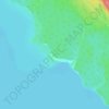 Van Somer Point topographic map, elevation, terrain