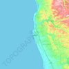 Tartus topographic map, elevation, terrain