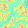 Pilgrim topographic map, elevation, terrain