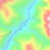 Yugar topographic map, elevation, terrain