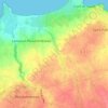 Kerleac'h topographic map, elevation, terrain