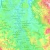 Las Vicentinas topographic map, elevation, terrain