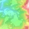 Kirazlı topographic map, elevation, terrain