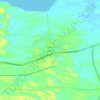 Bir al Abd topographic map, elevation, terrain