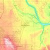 Wetaskiwin topographic map, elevation, terrain