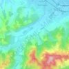 Gessi topographic map, elevation, terrain