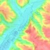 La Costière topographic map, elevation, terrain