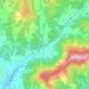 Taliscas topographic map, elevation, terrain
