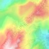 Olle topographic map, elevation, terrain