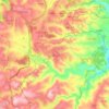 Beit Fajjar topographic map, elevation, terrain