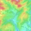Luthe topographic map, elevation, terrain