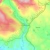 Garnett Bridge topographic map, elevation, terrain