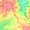 Les Alets topographic map, elevation, terrain