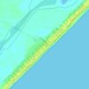 Golden Beach topographic map, elevation, terrain