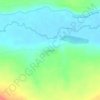 Bangani topographic map, elevation, terrain