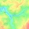 Saint-Hylaire topographic map, elevation, terrain