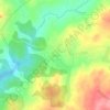 Segões topographic map, elevation, terrain