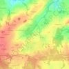 Le Clos de la Croix topographic map, elevation, terrain