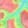 Villers topographic map, elevation, terrain