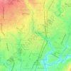 Kiduldalem topographic map, elevation, terrain